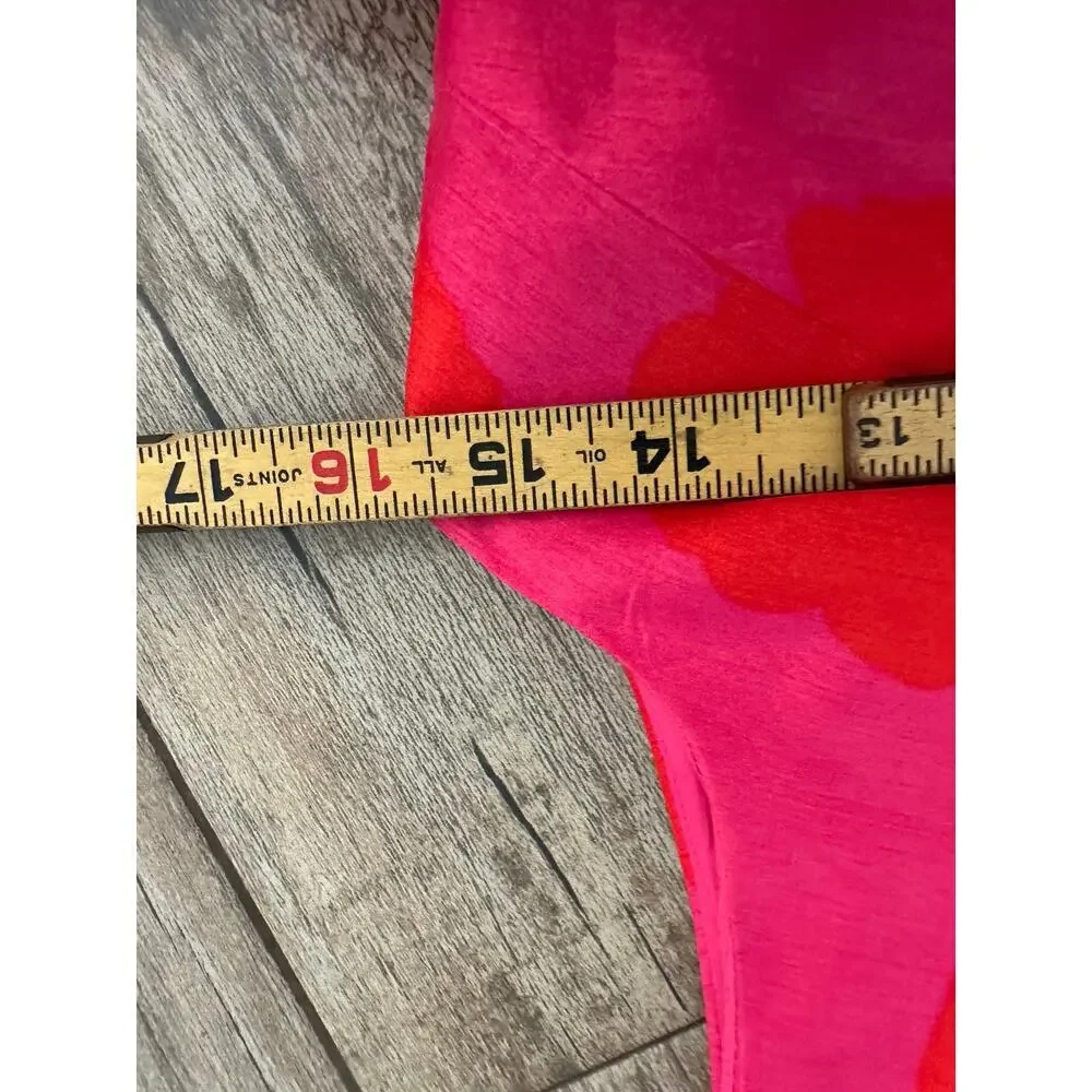 NWT Kate Spade Midi Dress V-Neck Classic Rose Peplum Pink Size 2